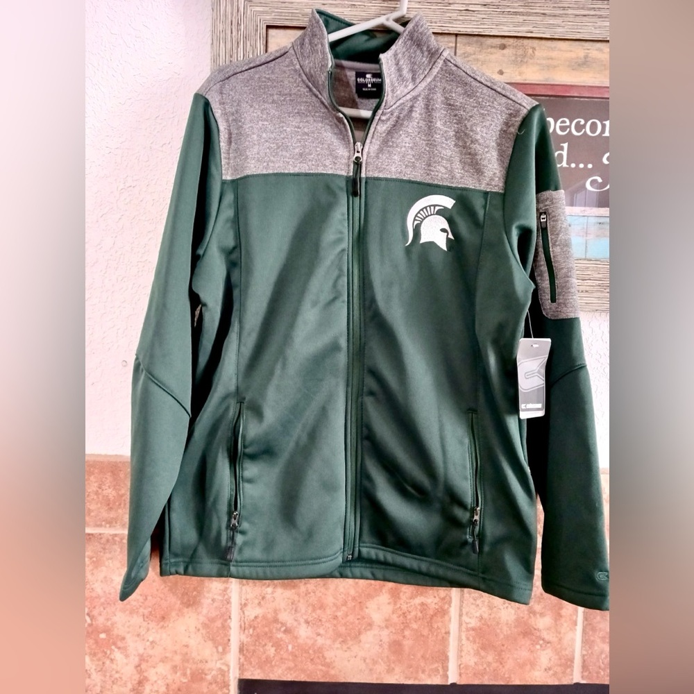Colosseum Green and Gray Men's Jacket